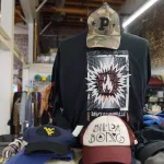 Printed t shirt with some p caps