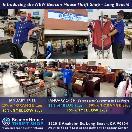 Beacon House Thrift Shop …selling secondhand items to give our men a